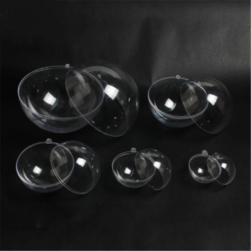 

Pvc Transparent Christmas Ball Pendant Christmas Tree Decorations Diy Decoration for a Variety of Scenarios Adornos De Navidad