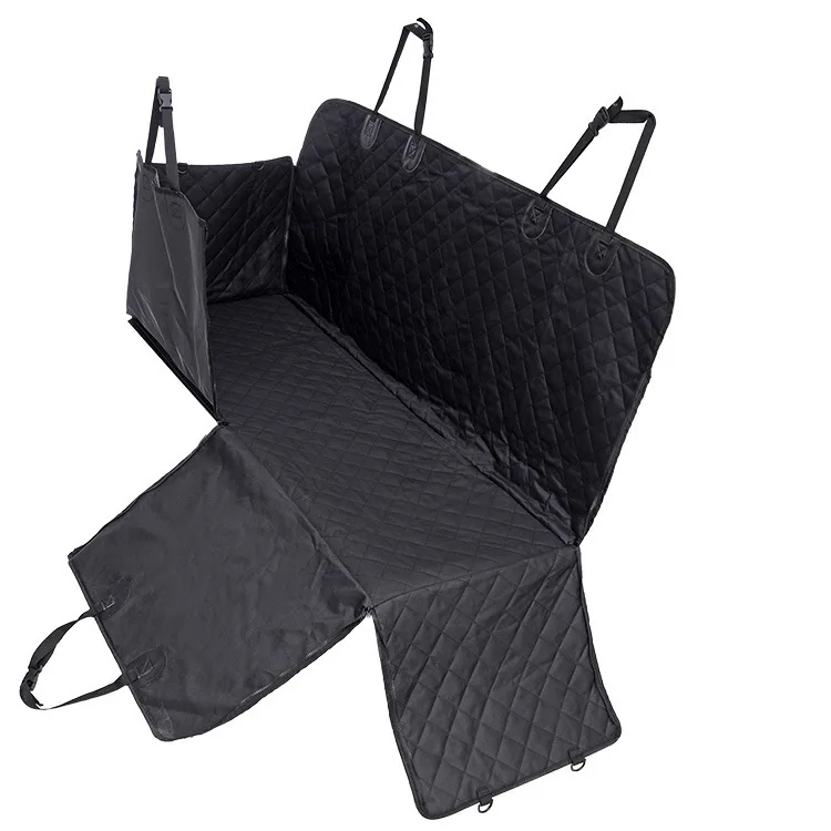 

Travel Pet High Qulity Carrier Car Seat Cover Waterproof Dog Back Seat Cover Black With Zipper Mat Hammock Cushion Protector