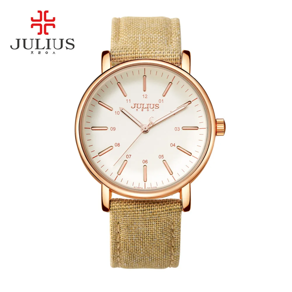 

JULIUS 2017 Frühling Marke Neue Designer Uhr Echtes Leder Strap Armbanduhren Geschenk Für Freundin oder Tochter Valentine JA-910