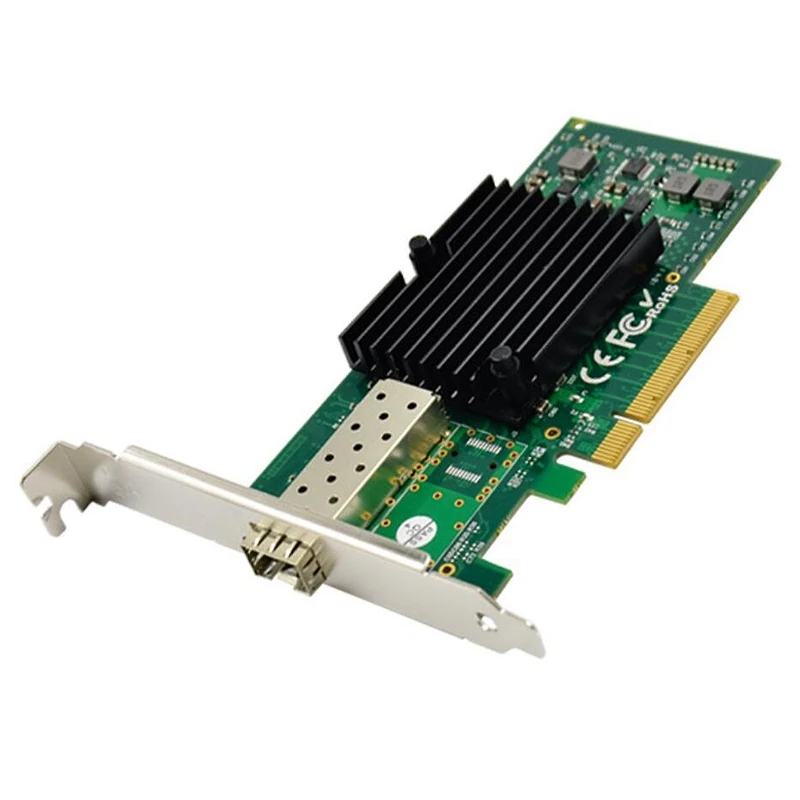 PCI E X8 10 гигабитный сервер волоконная сетевая карта PCIe 10GbE SFP + 82599EN|Сетевые карты| |