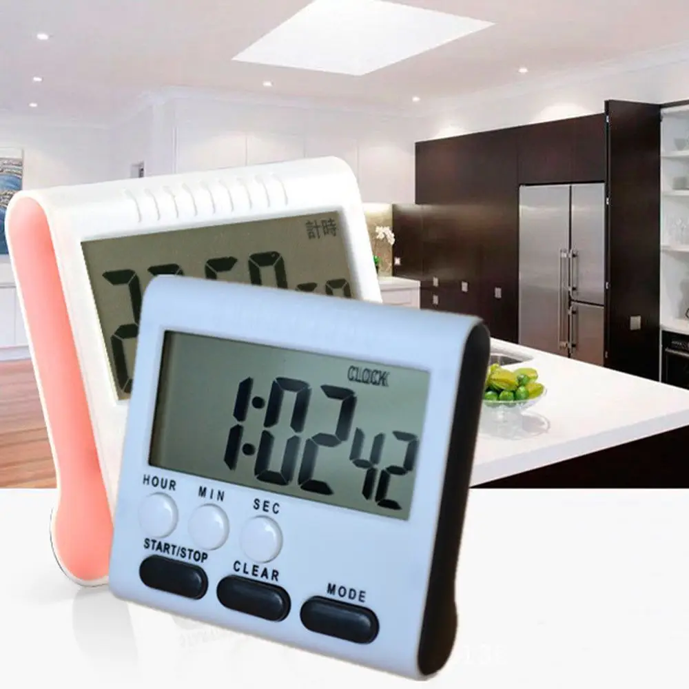 24h Цифровые таймеры кухонные часы электронный таймер обратного отсчета Многофункциональный кухонный таймер напоминание кухонные инструменты