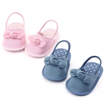 

New Summer Infant Baby Girl Shoes Sandals Party Princess Cute Bow Sandals Summer Beach Shoes Infant Baby Shoes