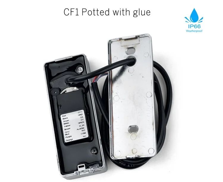 3 potted with glue for access controller