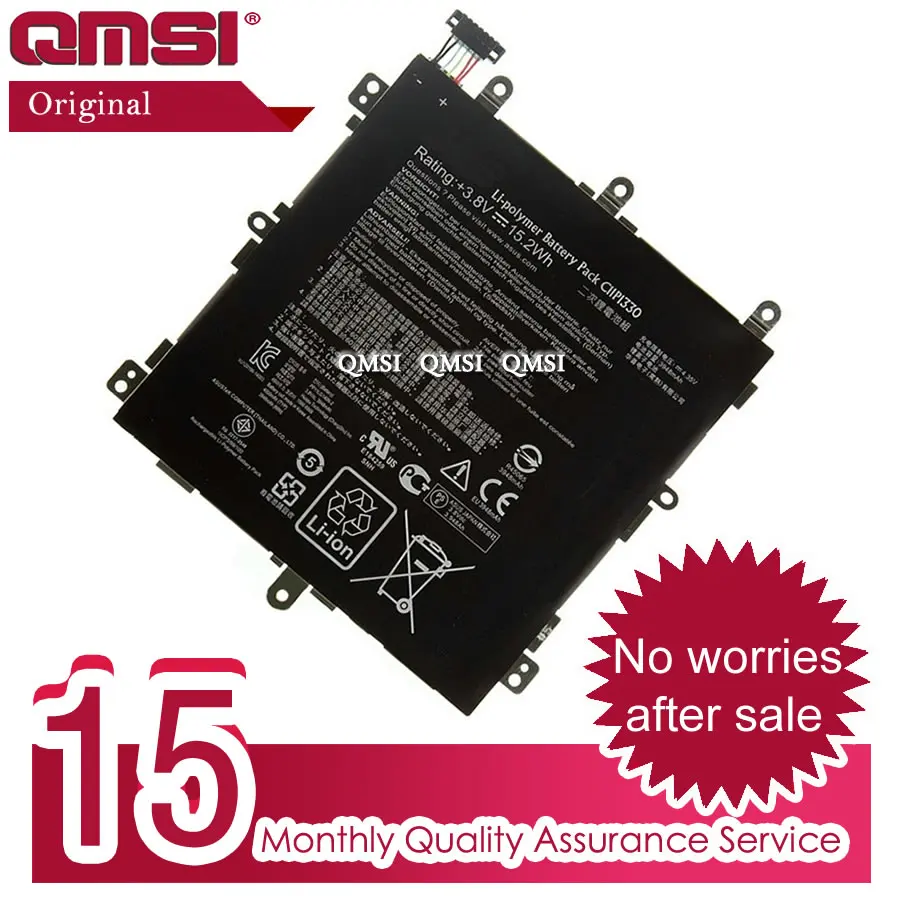 Оригинальный аккумулятор QMSI C11P1330 3 8 в 3948 Вт/ч мАч подходит для ASUS MeMO Pad ME581C K01H K015