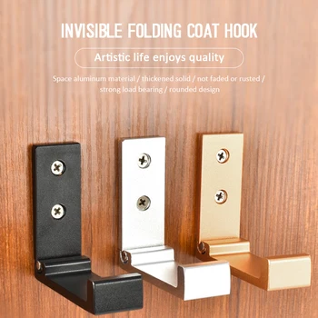 

Newest Three Colors Headphone Stand Headphones Foldable Stand Holder Aluminum Alloy Headphone Holder Wall Hanger Hook
