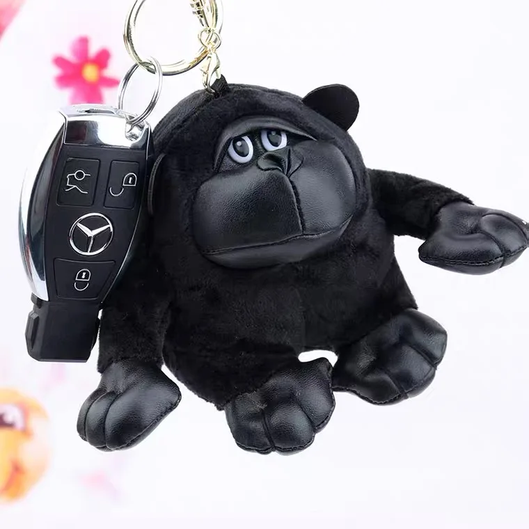 10 см подвесная плюшевая кукла большой брелок gorilla школьная сумка аксессуары