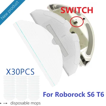 

New Original Water Tank Box for Xiaomi Vacuum Cleaner Roborock S60 S61 S65 Robot Vacuum Cleaner Water Box Disposable Mop