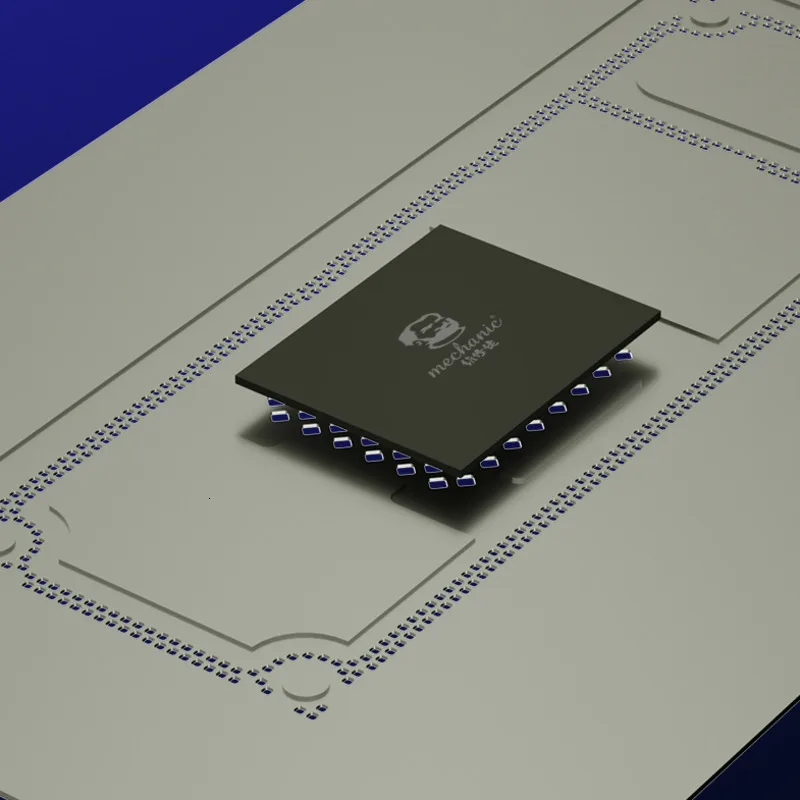 MECHANIC 4D-11 PRO For iPhone 11/11 Pro/11 Pro Max 4D BGA Reballing Stencil Kit Motherboard Middle Layer Planting Tin