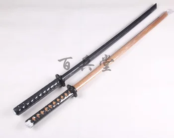 

good quality Kendo Shinai Bokken Wooden Sword Knife tsuba, katana nihontou fencing training Cosplay COS training swords