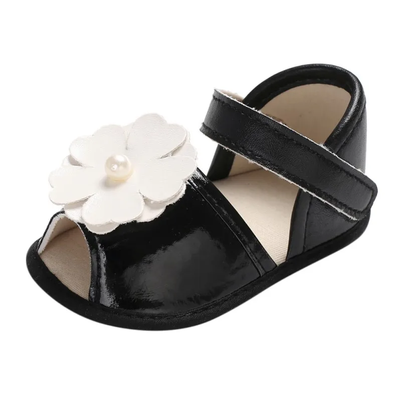 Baby Girl Sandals Ins Hot Newborn Small Fresh Flowers Princess Shoes Fashion Baby Children Shoes For Girls