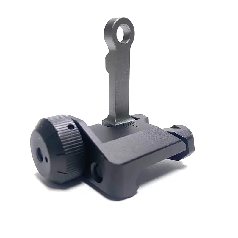 Estilo de Alumínio Traseira para m4 Dobrável Ferro Vista Frontal Mk18 Airsoft Caça 300 m Medidor Flip-up Traseira Tático Kac 5 frontal vista traseira para m4 mk18 airsoft