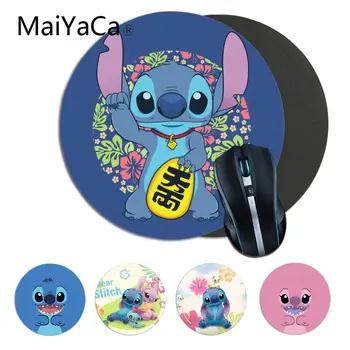

MaiYaCa cute cartoon Lilo Stitch Rubber PC Computer Gaming mousepad anime Mouse pad Rug For PC Laptop Notebook gamer desk pad