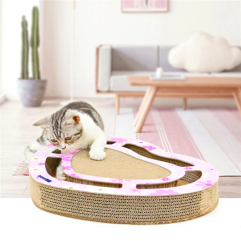 CAWAYI Питомник Pet Cat бумажный скребок доска котенок Когтеточка для кошек скребок rascador gato drapak dla кота grattoir chat
