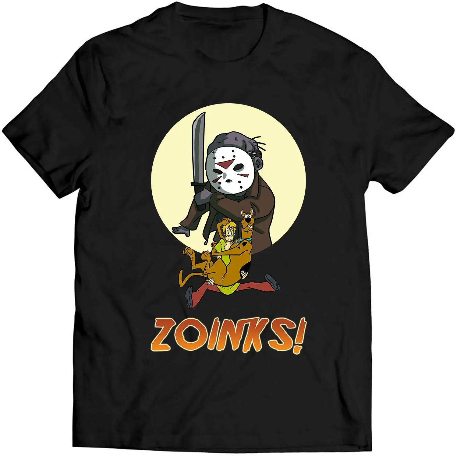 TSDFC Jason Zoinks Funny Friday 13 Shirt Scooby Lovers Gift Voorhees Fan T unisex men women t shirt |