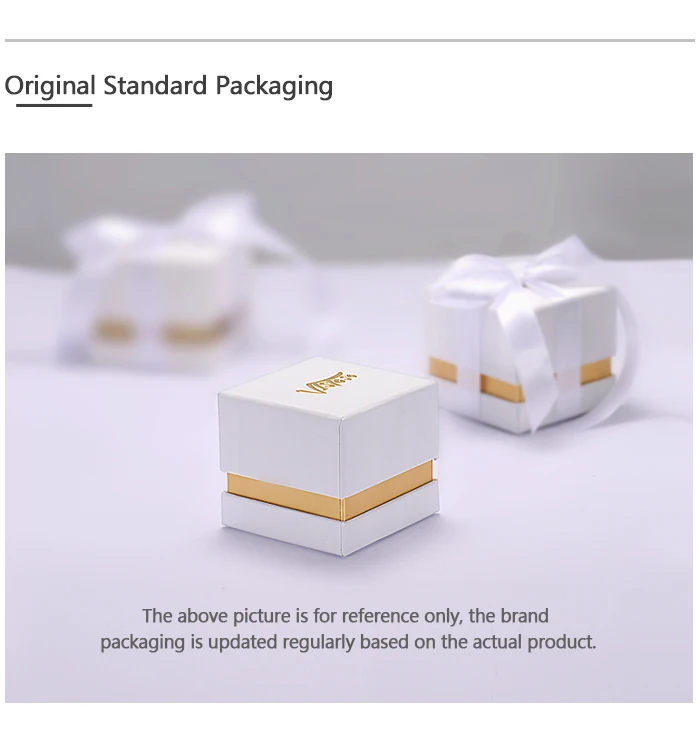 VISTOSO Pure 14K White/Rose/Yellow Gold Ring For Women Blue Sapphire/Ruby/Emerald Simple Style Eternity Ring Gift Fine Jewelry