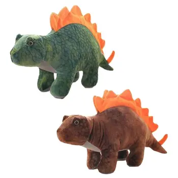 

Realistic Plush Dinosaur Doll Soft Stuffed Stegosaurus Pillow Sofa Car Cushion Children Birthday Gift