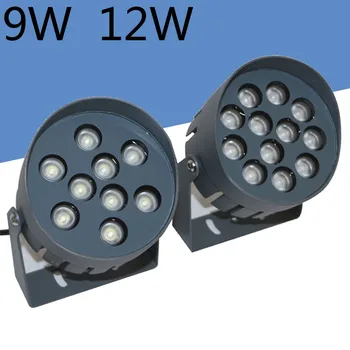 

RGB IP65 9W 12W outdoor LED spot light lawn lamp AC85-265V 3 year warranty Landscape light