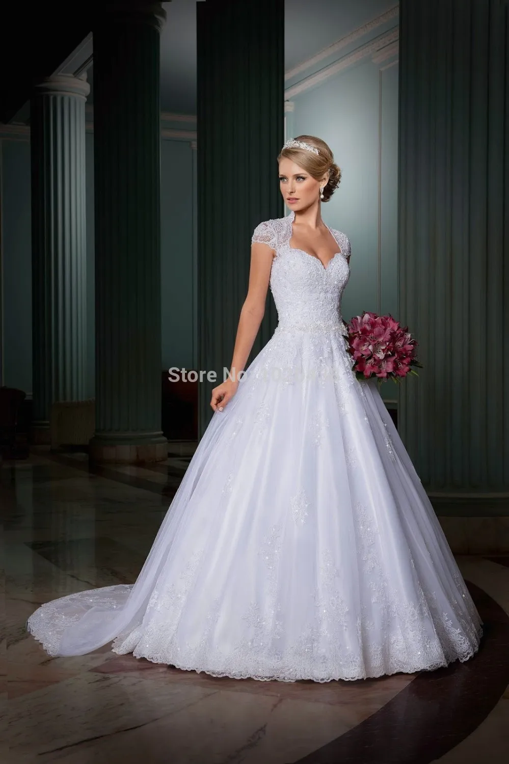 Vestido De Novia Renda Новое Кружевное платье принцессы с рукавами-крылышками и открытой спиной винтажное свадебное платье Casamento платья для матери невесты