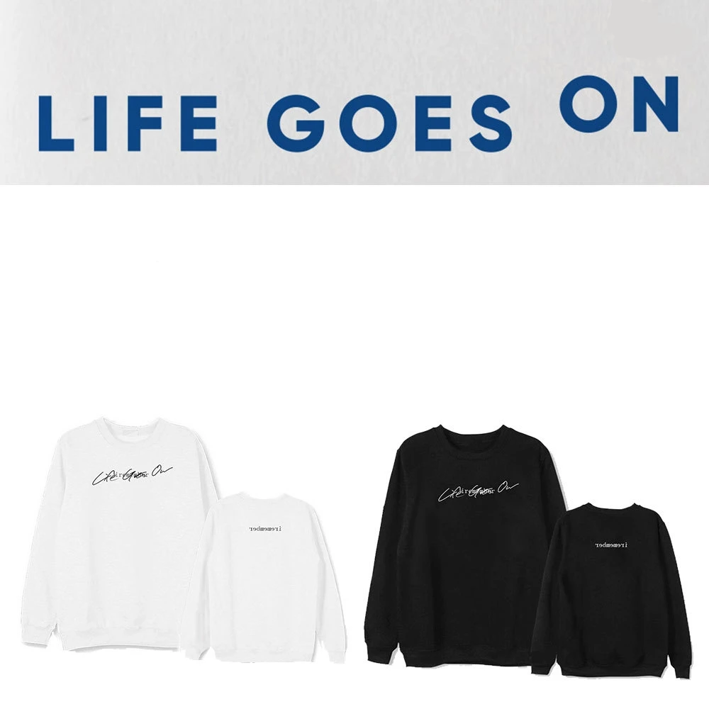 Kpop Bangtan Boys новые толстовки с капюшоном для альбома BE худи Life Go on модные женские