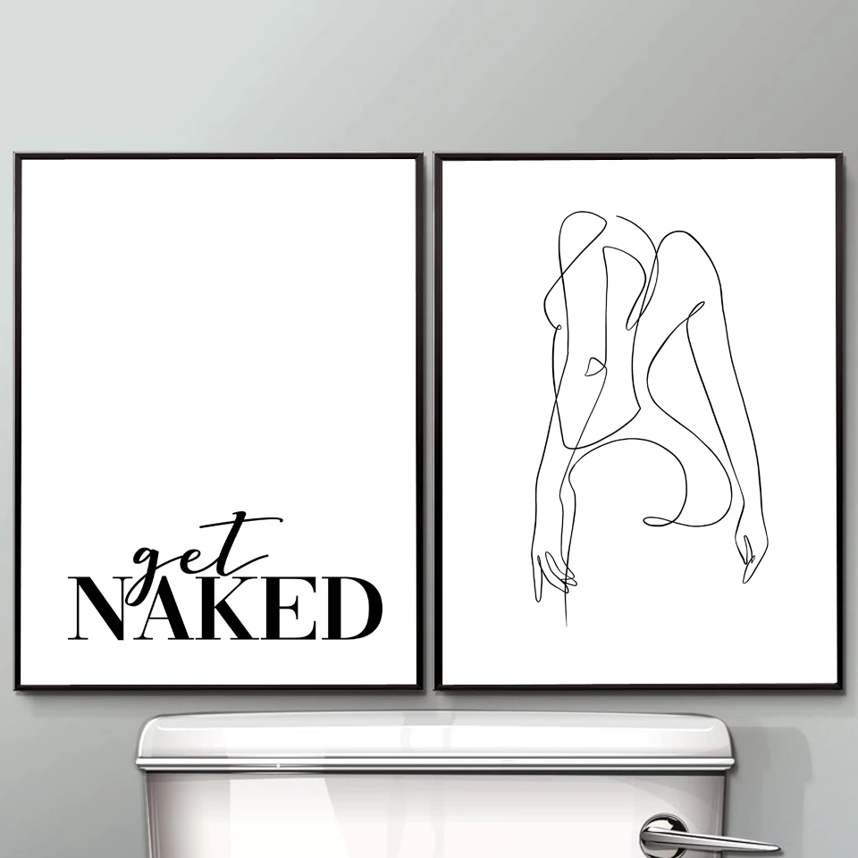Sexy-Woman-Body-Poster-Print-Get-Naked-Quotes-Canvas-Painting-Modern-Abstract-Minimalist-Art-For-Living (2)