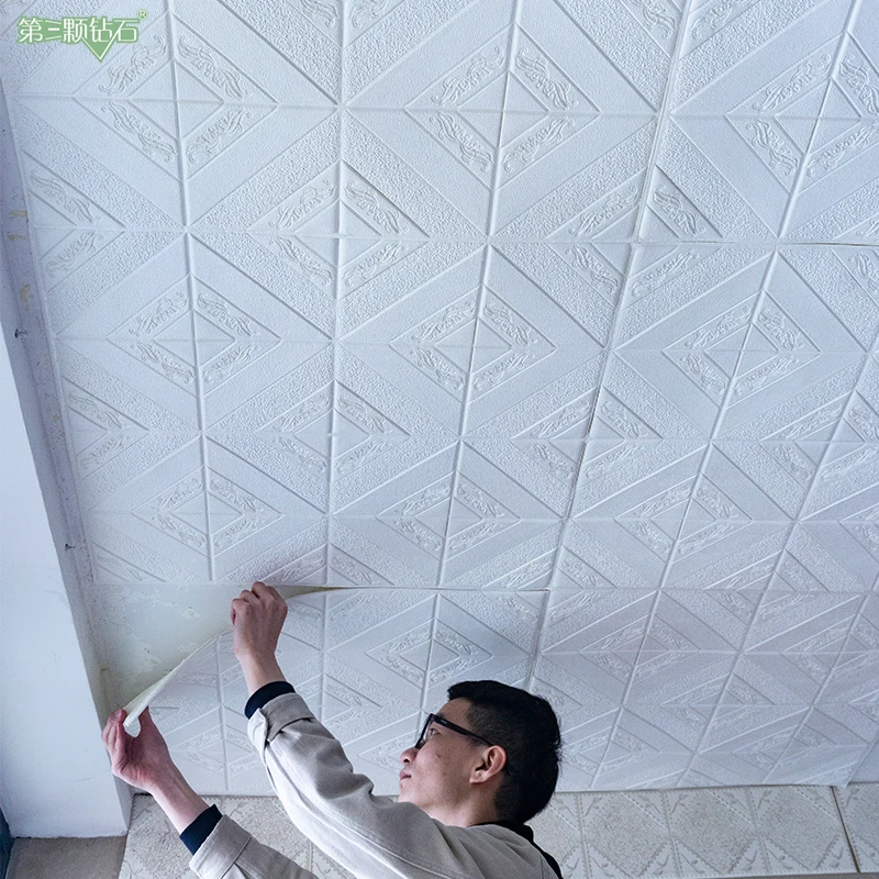 3d настенные наклейки пенная плитка обои для гостиной спальни украшения комнаты