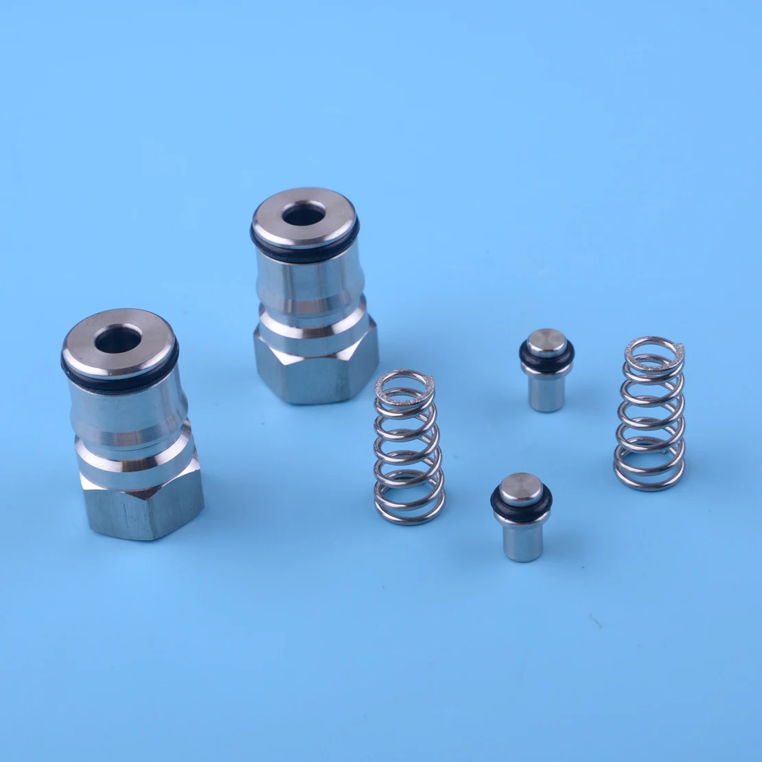 

LETAOSK New Stainless Steel Ball Lock Post Poppet Gas Liquid 19/32'' 18 Dip Tube Fit for Cornelius kegs