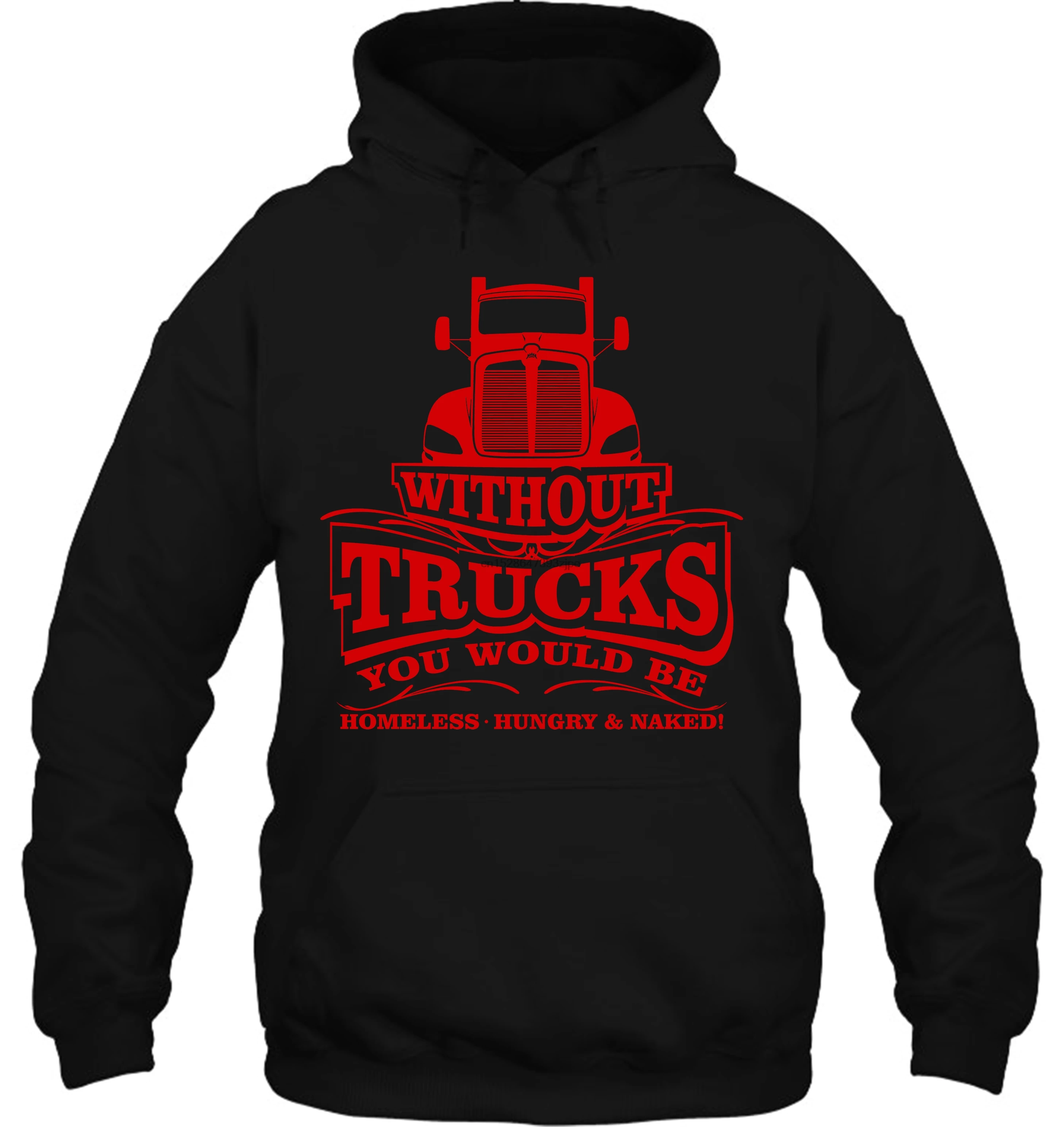 Peterbilt Дальнобойщик классическая мужская футболка высокого качества модный принт