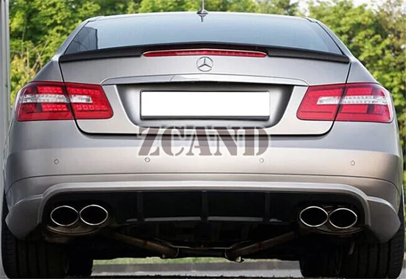 Стильный задний багажник багажника спойлер подходит для MERCEDES BENZ E-CLASS W207 C207 A207 2DR COUPE 2010