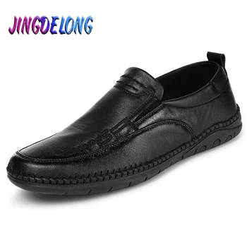 

Brand Men Dress Shoes Quality Leather Man Oxford Shoes Comfortable Breathable Office Footwear Loafers Male Lightweight Men Shoes
