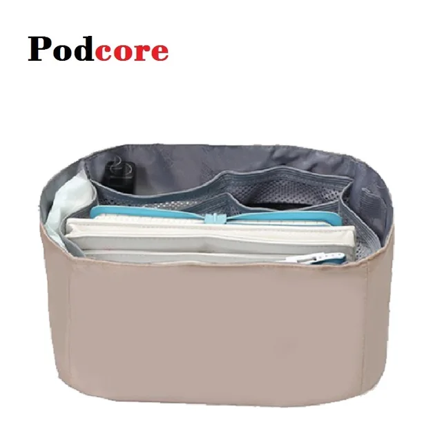 For Graceful PM MM insert Bags Organizer Makeup Handbag Organize Inner  Purse Portable base shaper Premium nylon (Handmade） - AliExpress