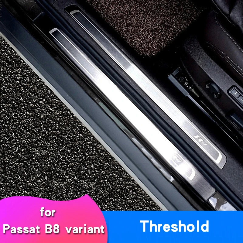 Автомобильные наклейки для Volkswagen Passat B8 модифицированные из нержавеющей стали
