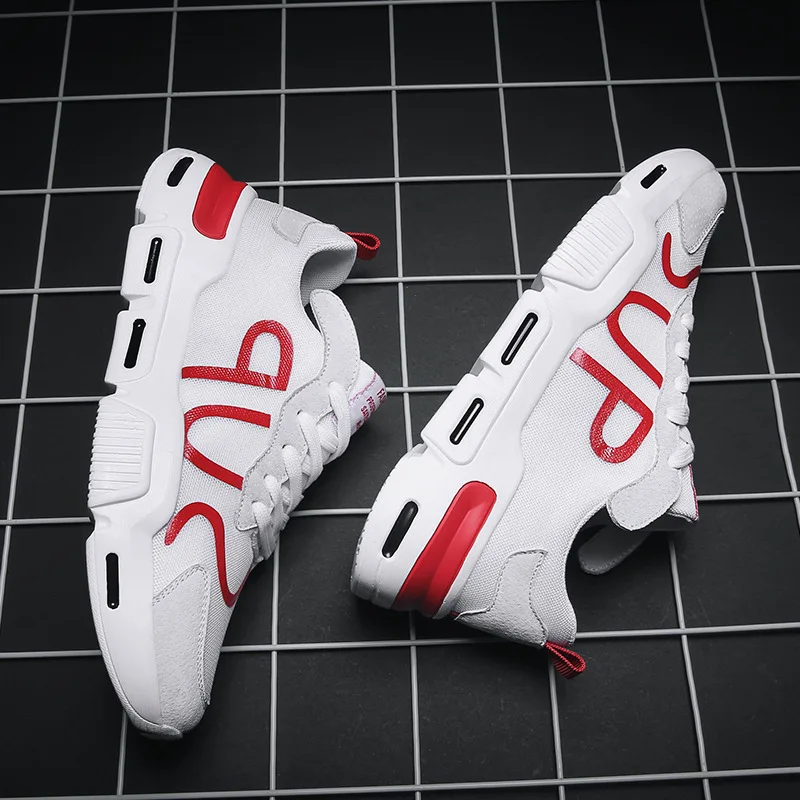 

2019 Spring New Style Genuine Leather Mesh Basketball Shoes Casual Sports Shoes Running Shoes Low Top MEN'S SHOES Y968