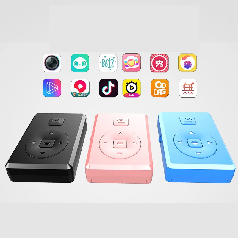 Wireless Bluebooth Shutter Remote Control Phone Self Timer Button Camera Controller For TikTok APP Tripod | Электроника