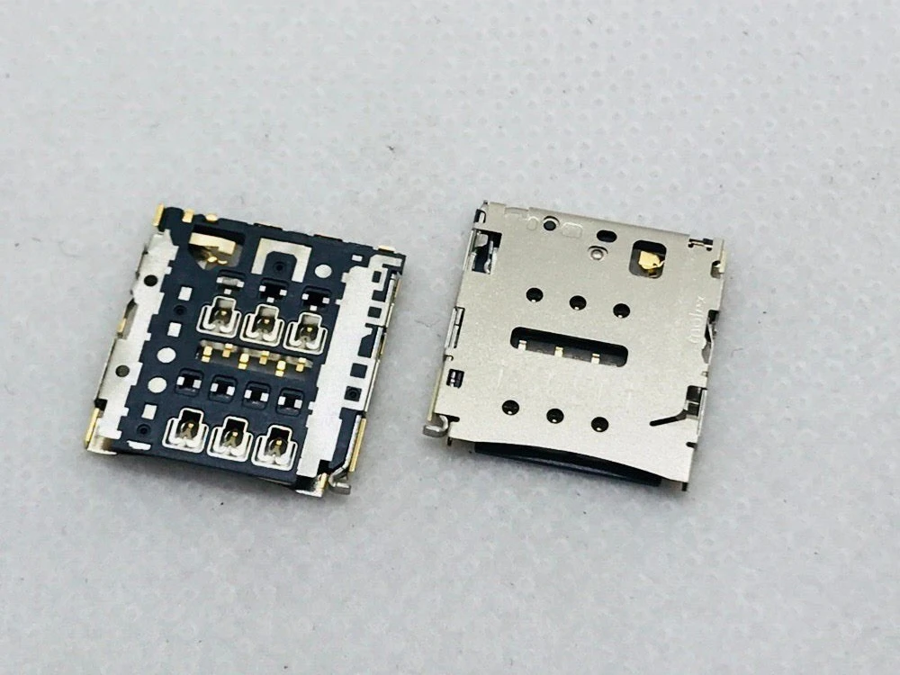 G6 P6 P7 2IN1 Flip Micro SIM SD TF Card Slot Tray Holder Adapter Connector Patch Domestic Smartphone TE LCN Motherboard Flex Cab
