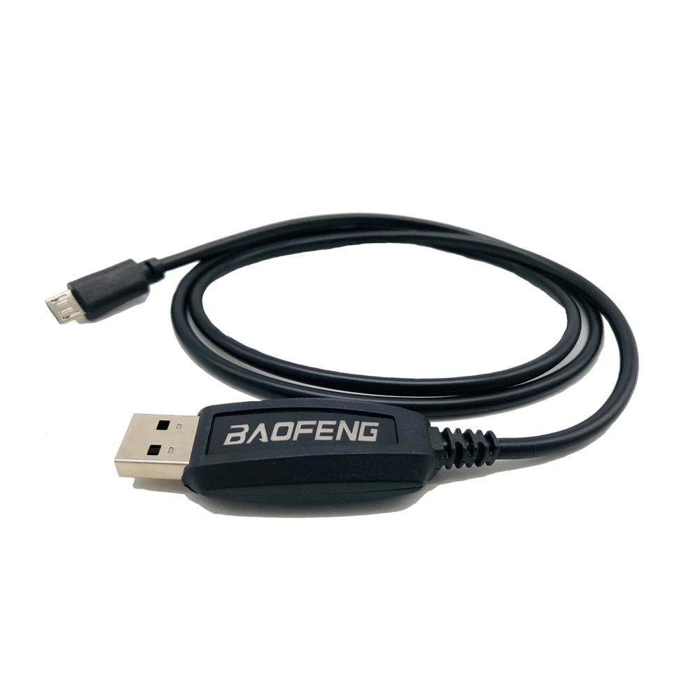 100% Original BAOFENG Bf t1 USB Programming Cable For baofeng BF-T1 bft1 Walkie Talkie Radio With CD software Parts Two Way radi