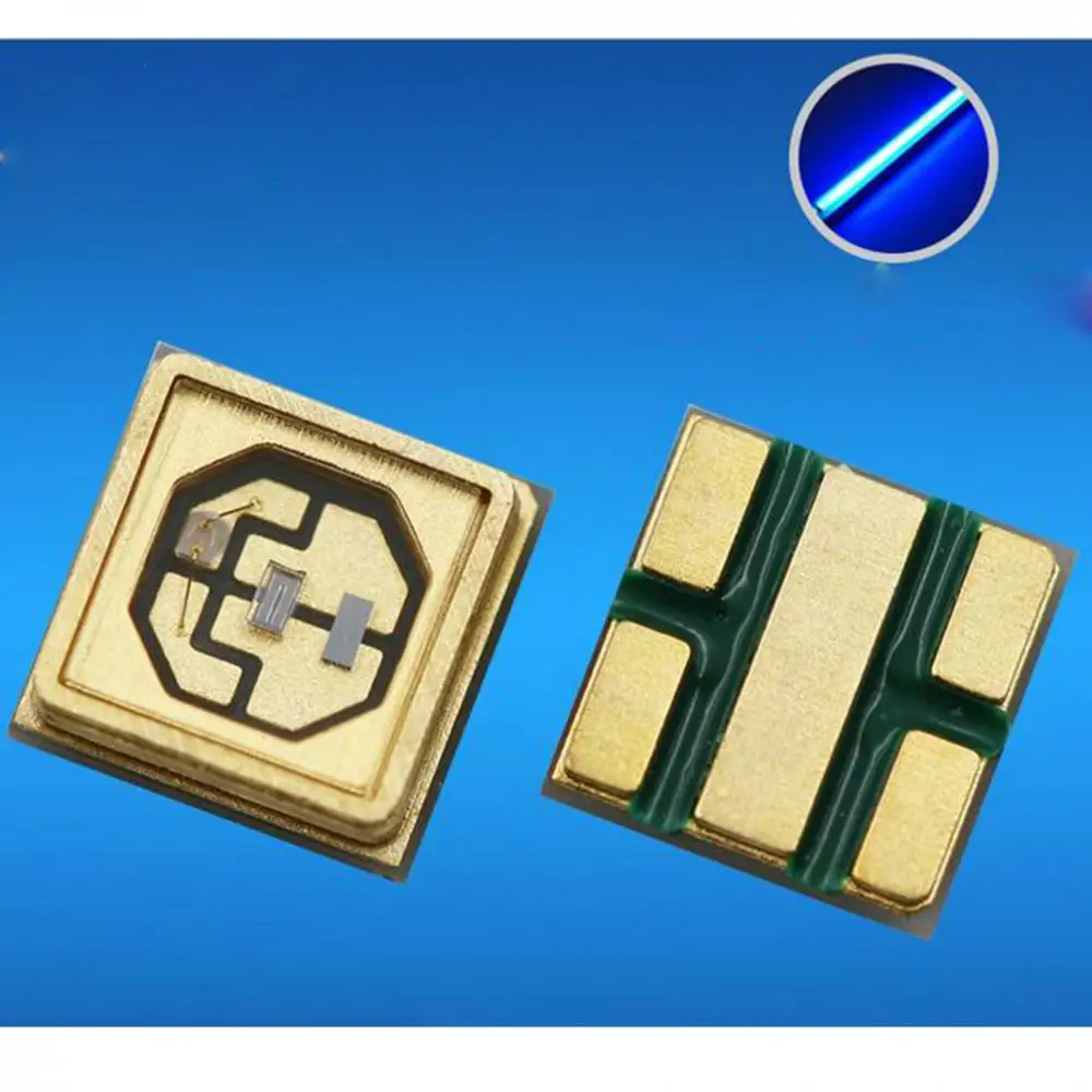 2pcs LED Bead Chips 270nm 280nm UVC LED Diode for Ultraviolet Disinfection Lamp