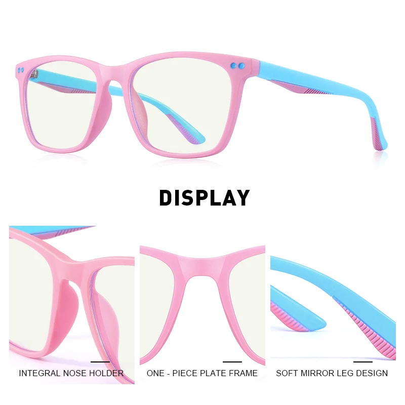 MERRYS DESIGN Anti Blue Light Blocking Glasses For Children Kids Boy Girl Computer Gaming Blue Ray S7103