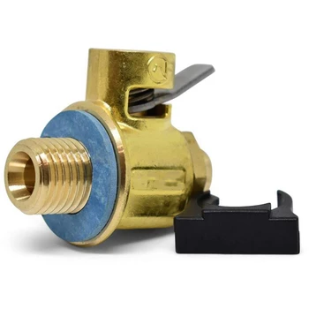 

F108S S-Series Short Nipple Oil Drain Valve with Lever Clip 16mm-1.5