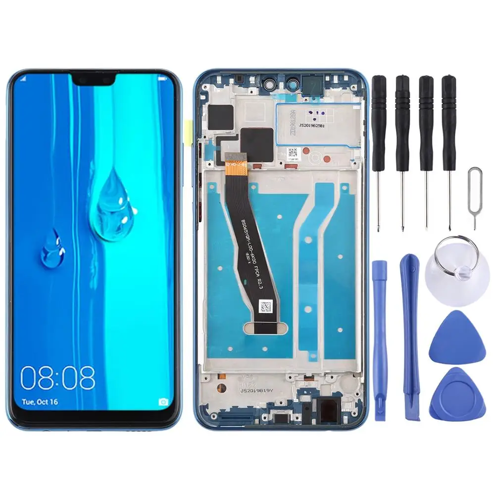 IPartsBuy ЖК-экран и дигитайзер Полная сборка с рамкой для huawei Enjoy 9 Plus