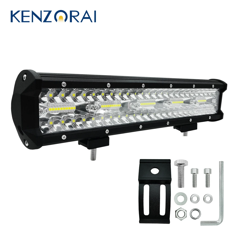 

15 inch 300W 30000LM offroad led bar Waterproof Combo Beam Led Work Light Bar for Truck Car SUV Boat 12V Durable Hot car lights