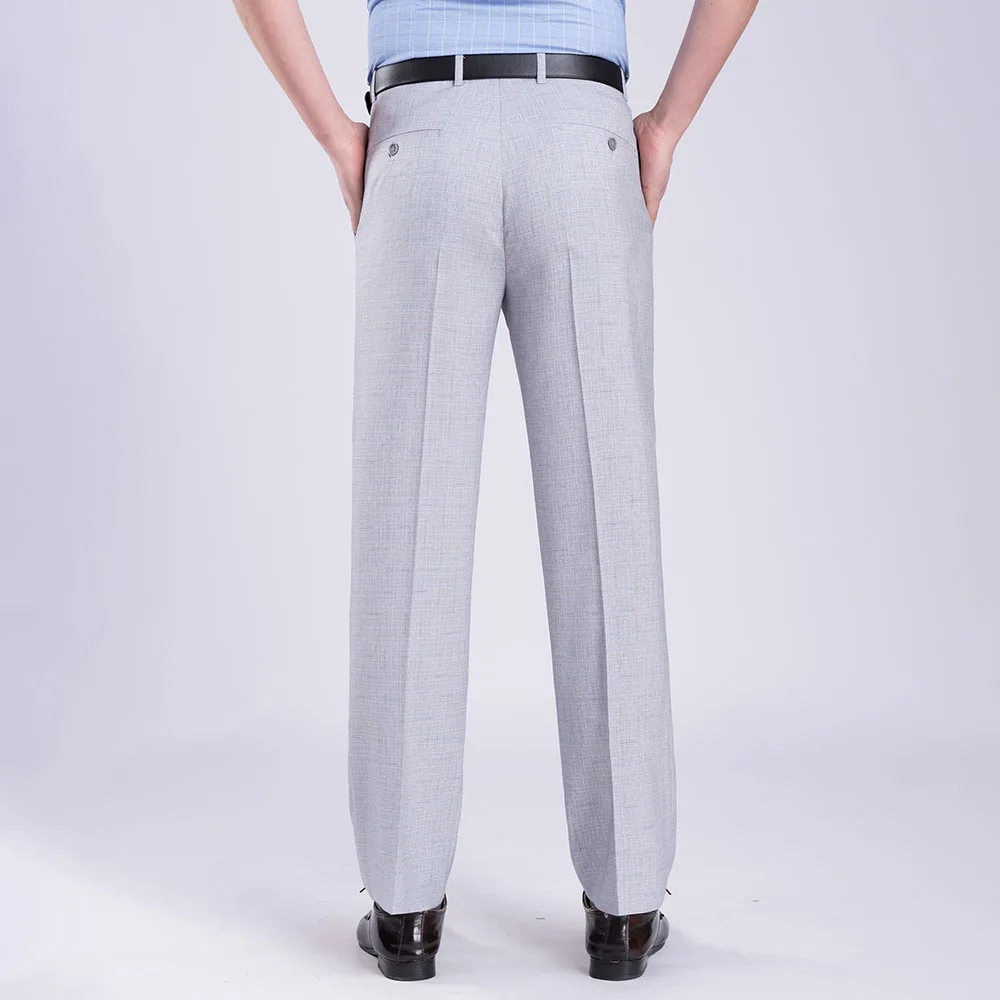 Men Formal Business Baggy Pants 