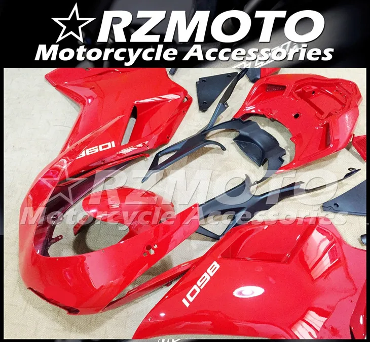 Мотоциклетный обтекатель abs подходит для DUCATI 848 1098 2007-2012 корпусные детали прессформы Магазин № 0377