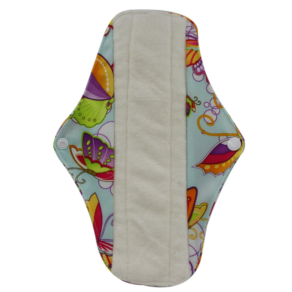 Маленькая водонепроницаемая сумка с принтом PUL, сумка для менструальных подушечек, многоразовая тканевая гигиеническая Подушечка для беременных, Детская сумка для закусок - Цвет: WSD04