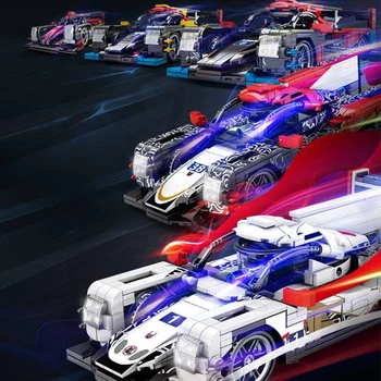 

Creator Expert MOC Jackie Chan DC Raching Bricks Creator Technic Remote Control Racing Car Model Building Blocks Kids Toys gift