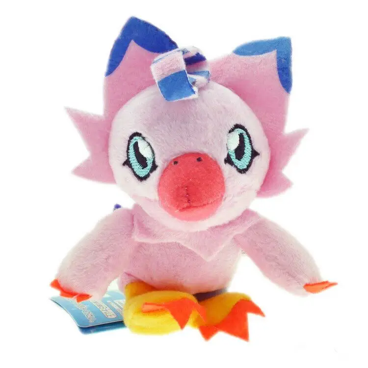 Digimon плюшевая игрушка Agumon gabumon Patamon taftmon Gomamon Piyomon Palmon Tentomon Мягкая кукла-подвеска