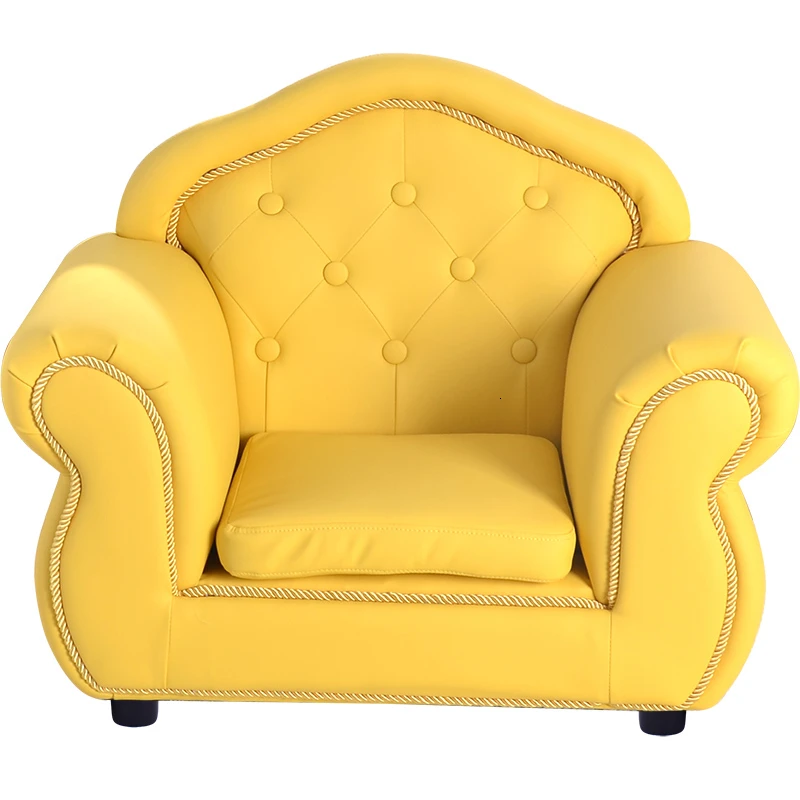 

Cool Castle Children Sofa Small Sofa Cartoon European Style Classical Environmental Protection Skin Sofa Group Close Lovely