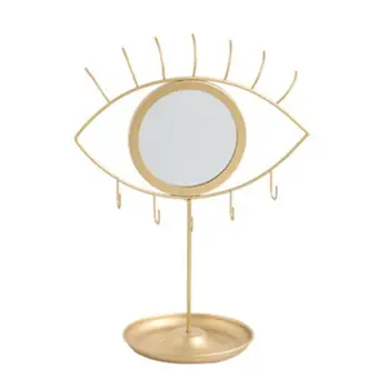 

Jewellery Display Stand with Eye Mirror for Chains/Pendants/Rings/Earrings/Watch N58F