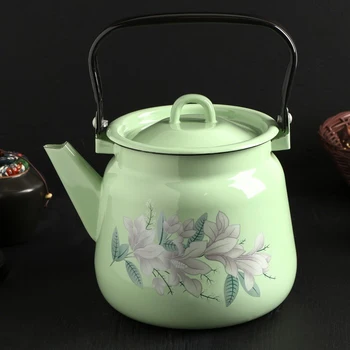

Spherical kettle 3.5 l, light green color