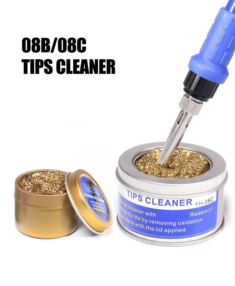 YIHUA 08B 08C Optional Protect Soldering Iron Tips Cleaning Ball Cleaning Nozzle