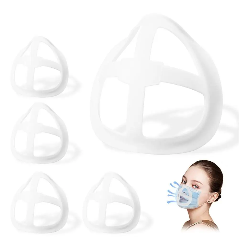 Soporte Unisex para mascarillas faciales 3D reutilizable, 2020, soporte interior separado para la boca, mejora el espacio de respiración